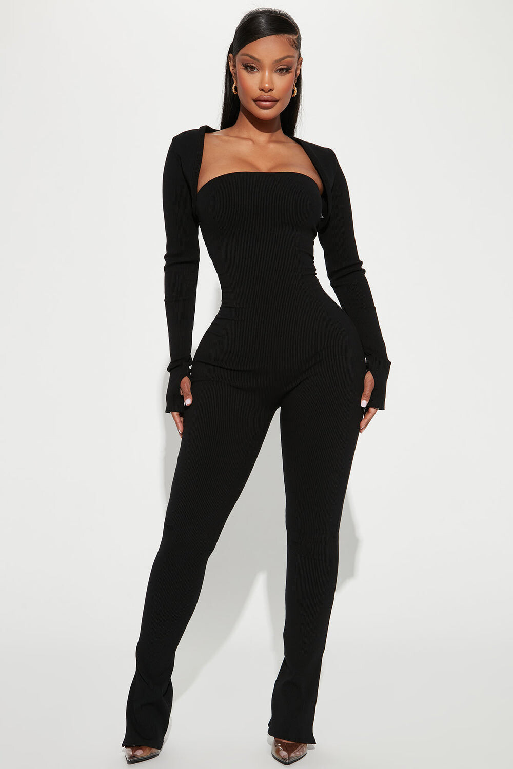 

Джинсы Fashion Nova ZDST1832, черный