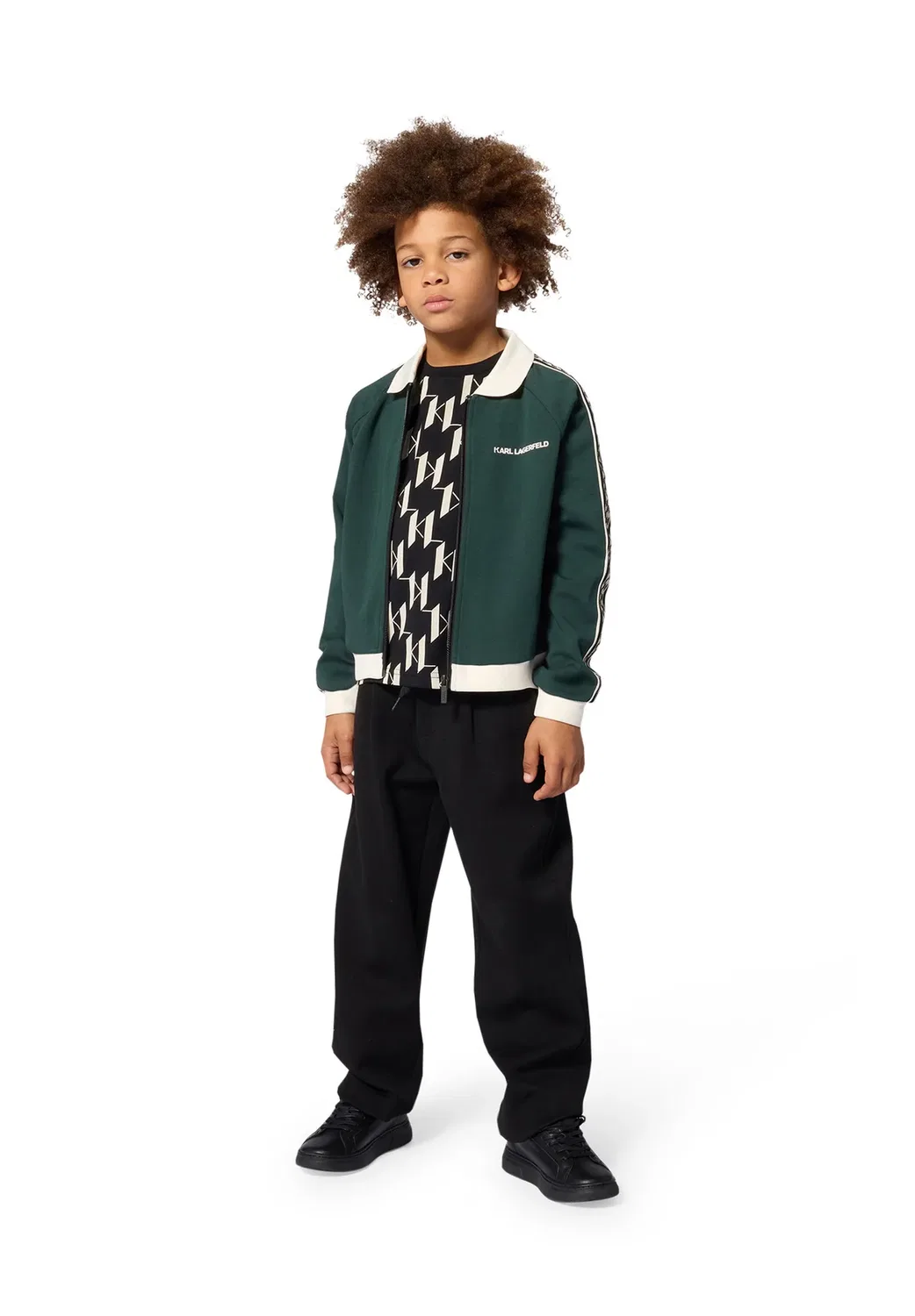 Стильные спортивные штаны Pantalon - спортивные штаны Karl Lagerfeld Kids, Black