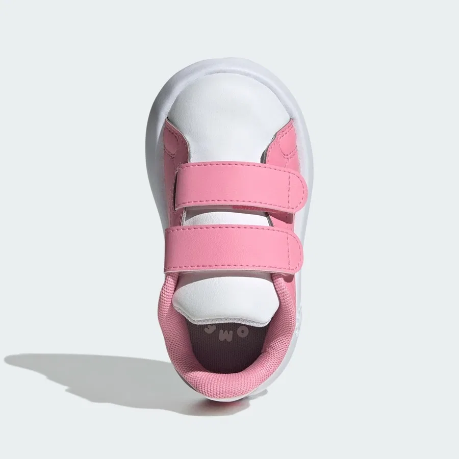 Кроссовки детские с липучками Advantage Kids adidas, Розовый — фото 3