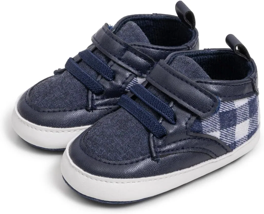 Детские кроссовки для мальчиков с высоким верхом Purepips, Navy Blue