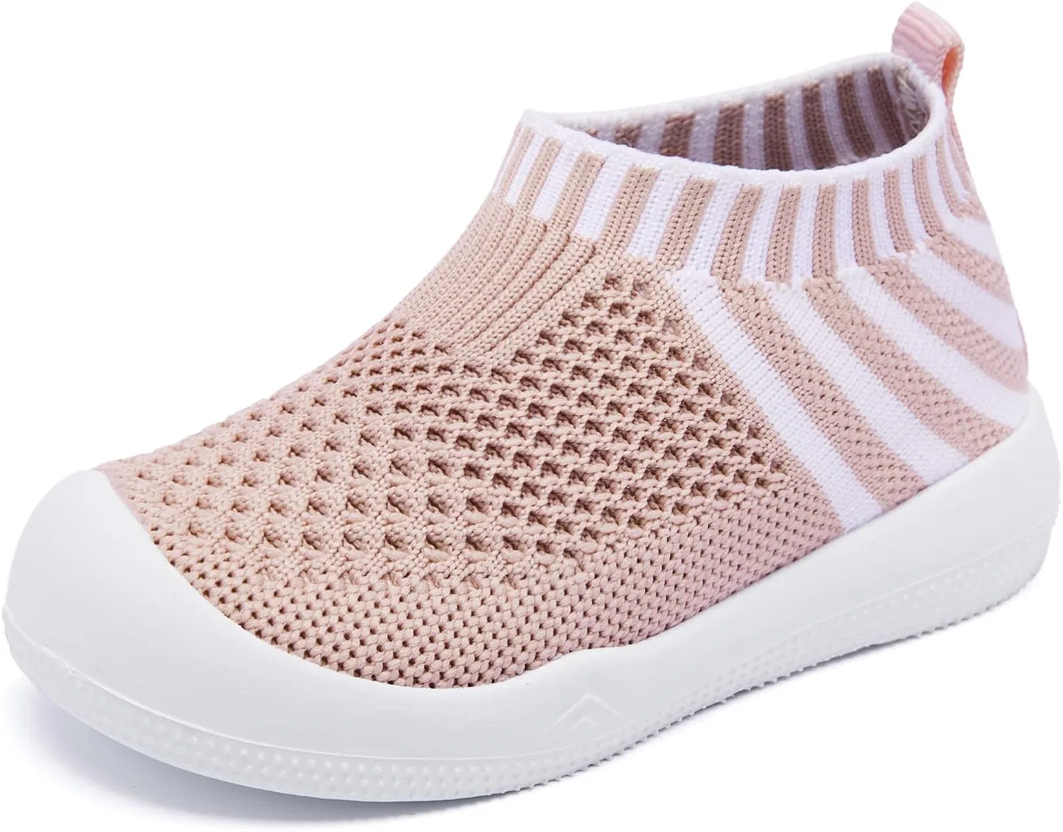 Детские дышащие пинетки-кроссовки с нескользящей подошвой Engtoy, Pink Twill