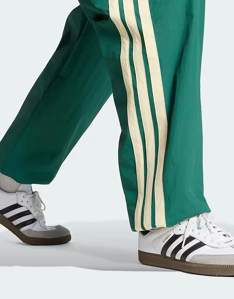 Спортивные брюки Adidas Originals Cutline в университетском зеленом цвете — фото 2