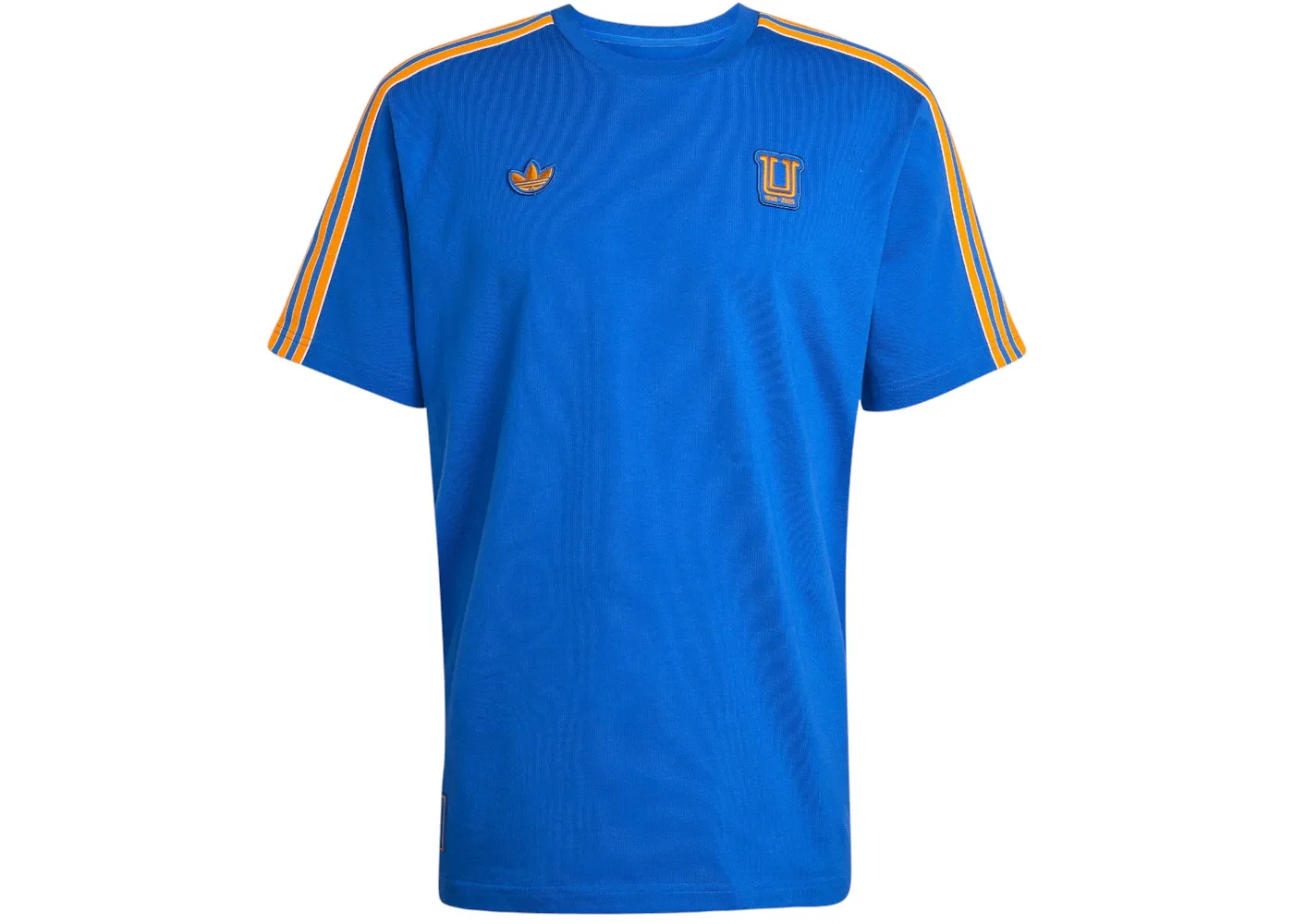Мужская футболка с принтом Tigres Uanl Terrace Icons Tee Adidas, Blue