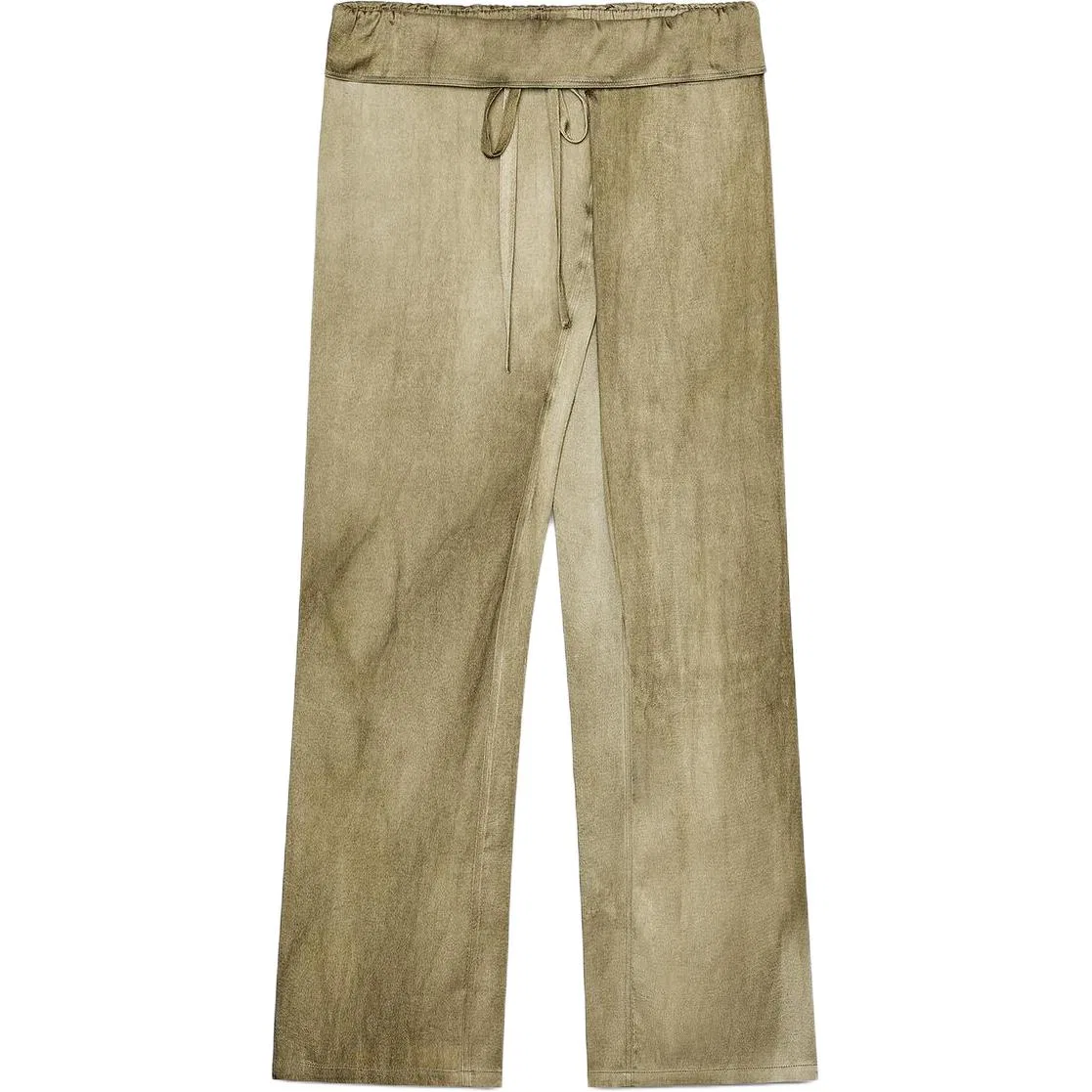 Женские повседневные брюки Khaki ZARA, цвет Khaki