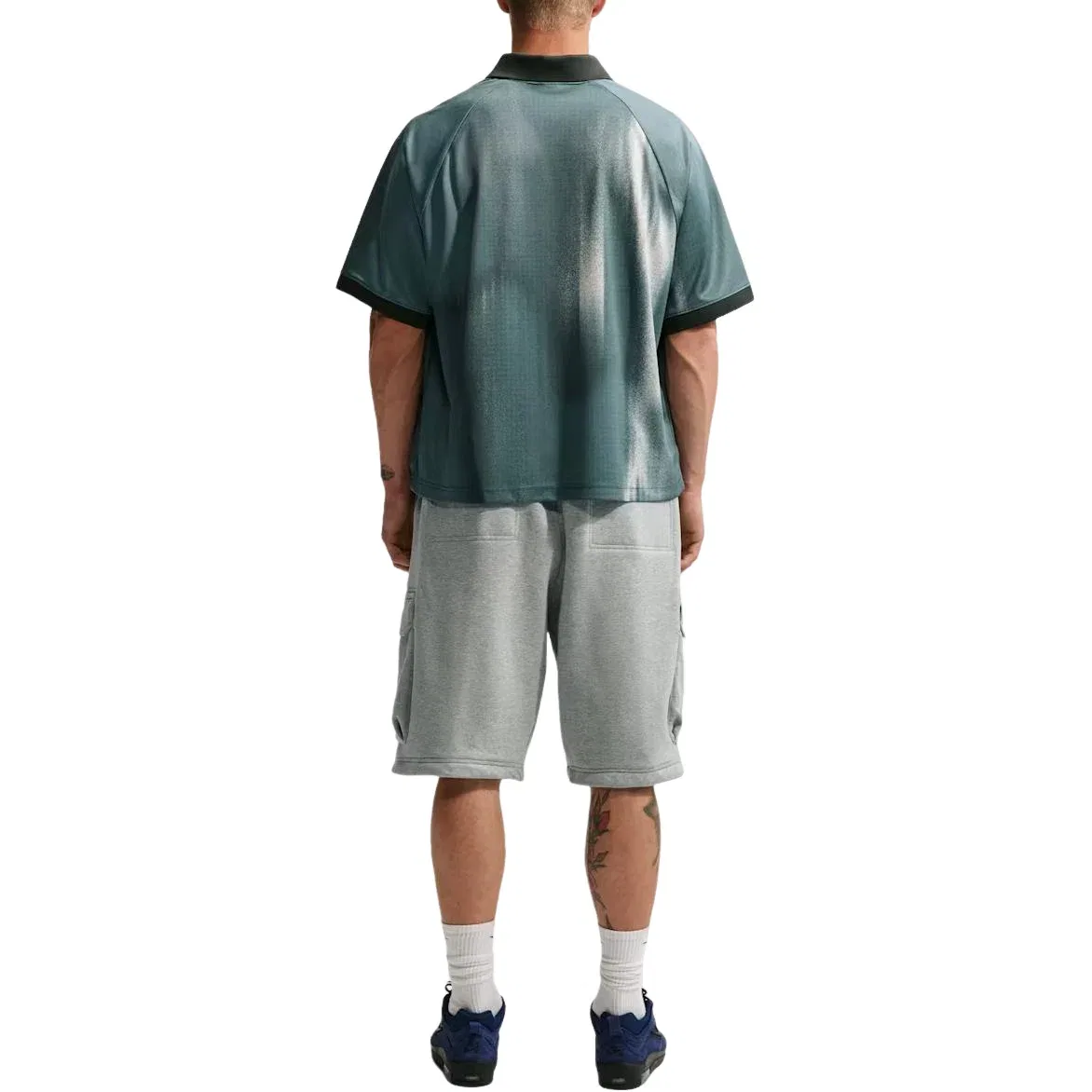Мужская джерси Nike SB Sunset Dri-FIT Jacquard Skate Jersey, зеленый — фото 3