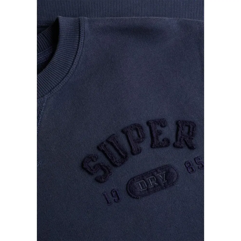 Свитшот Vintage Athletic Tonal Crew Superdry, синий — фото 4