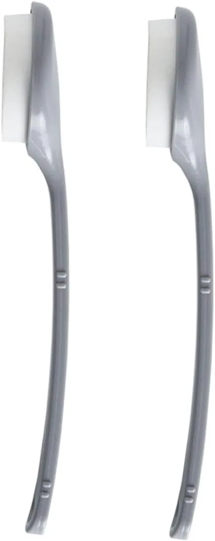 Набор щеток для тела 2 шт PLAFOPE, PP и спонж, 29.5 x 8.5 x 4 см