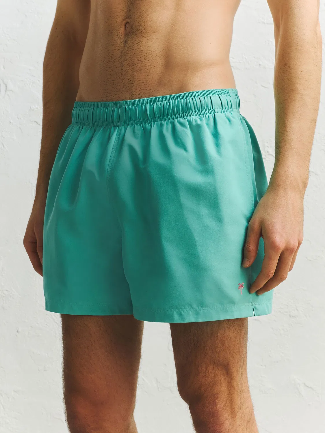 Плавки Next Palm Logo Quick Dry, Sage Green