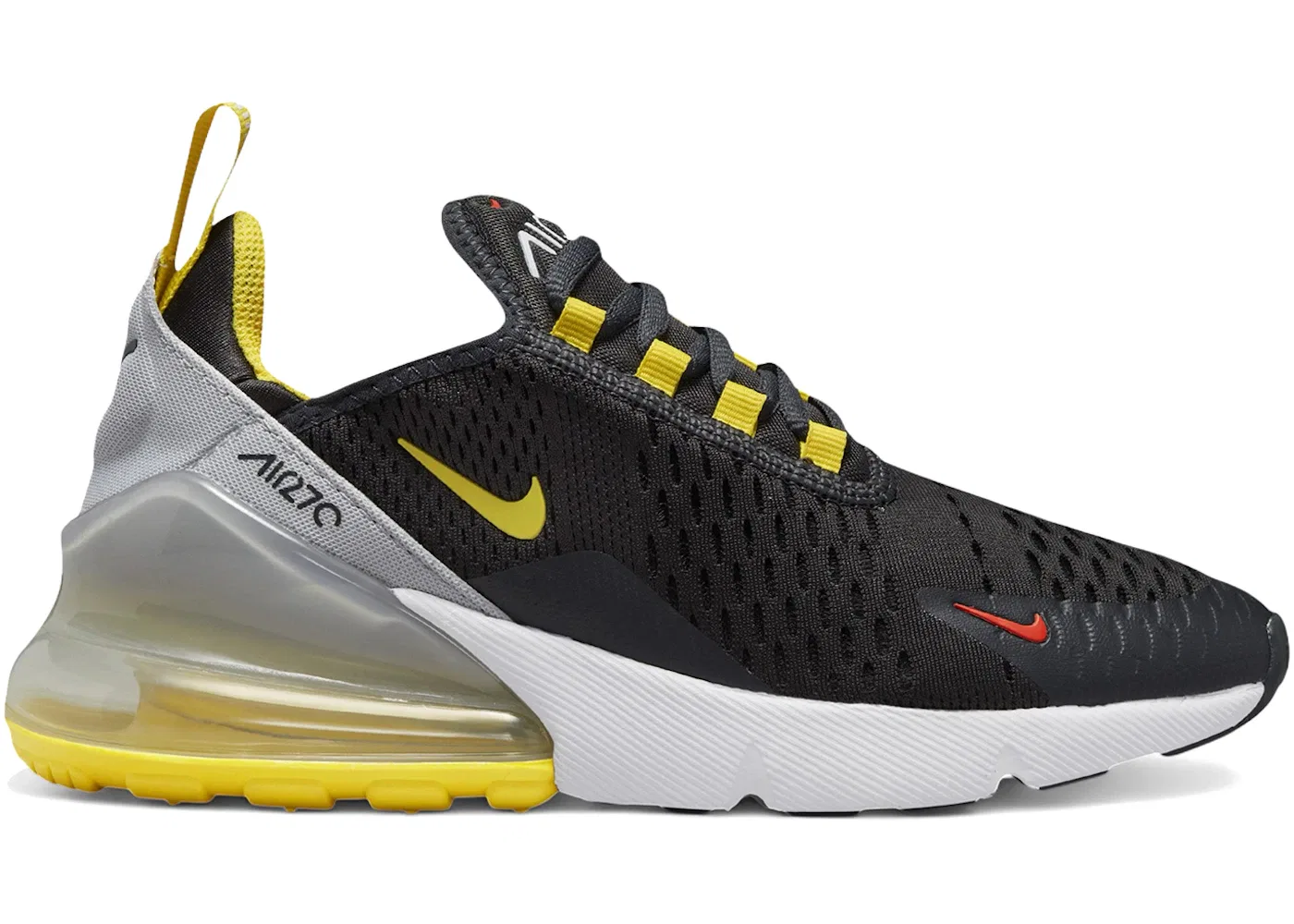 Детские кроссовки Lifestyle Nike Air Max 270, Anthracite/Yellow Strike/Wolf Grey/White