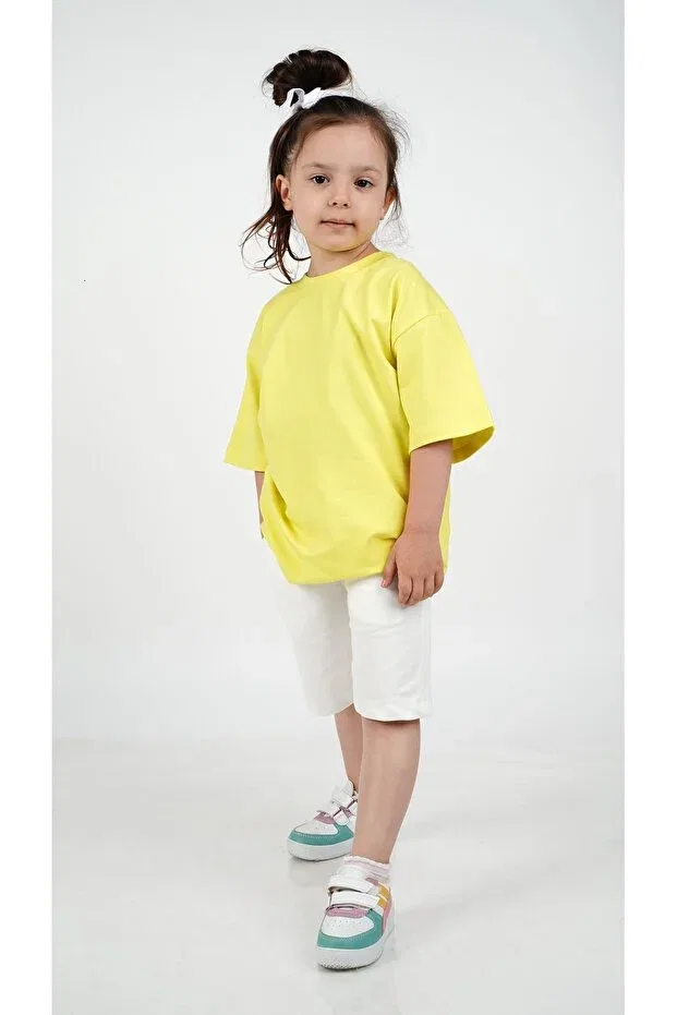 Детская футболка для мальчиков оверсайз C.C.L. Coccolin Kids Baby Clup, Yellow — фото 2