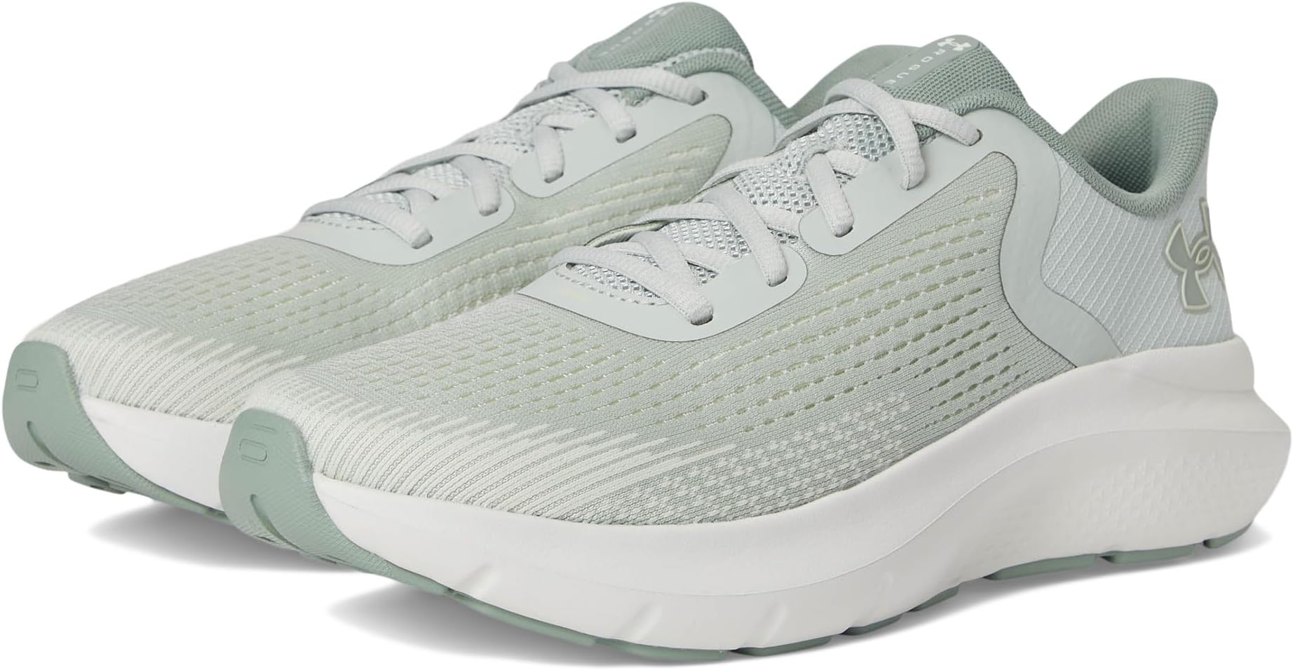 Кроссовки Under Armour Charged Rogue 5, цвет Hydro Green/Hydro Green/Silica Green
