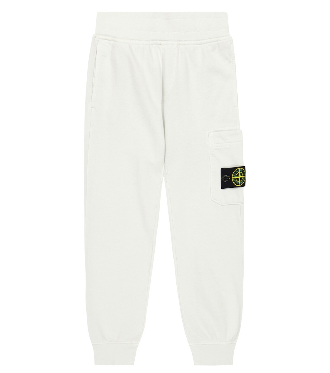 

Хлопковые спортивные штаны Stone Island Junior, серый