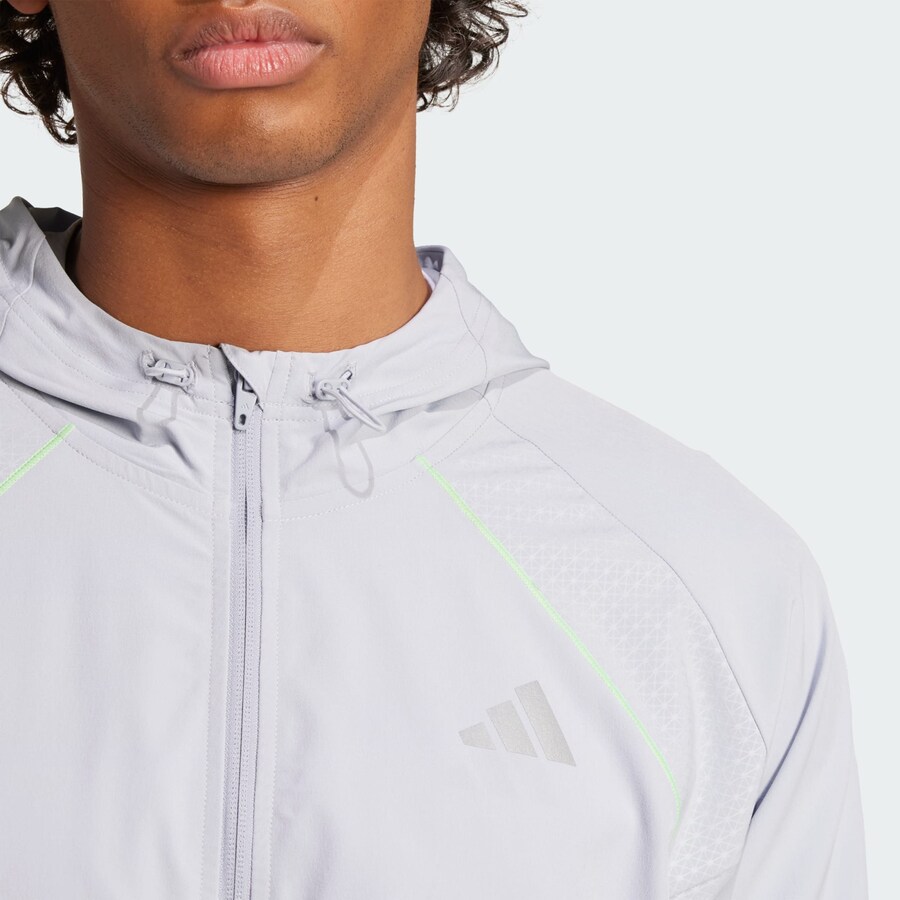 Тренировочная куртка ADIDAS PERFORMANCE Tech Apparel, цвет Silver grey — фото 3