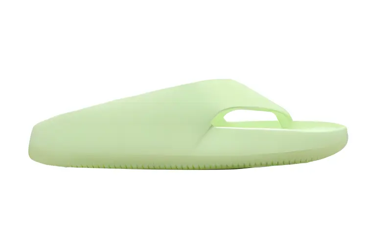 Nike Кроссовки Calm Flip Flop Barely Volt женские бледно-желто-зеленые, цвет Slight Yellow Green — фото 2