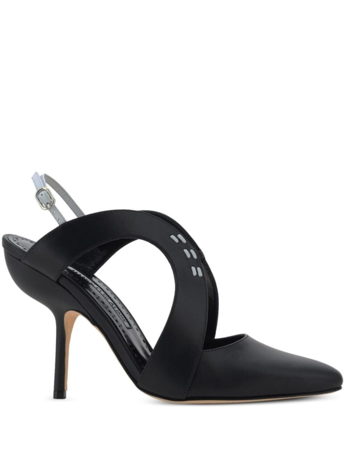 

Manolo Blahnik 105-мм туфли Jijara Vulca, черный