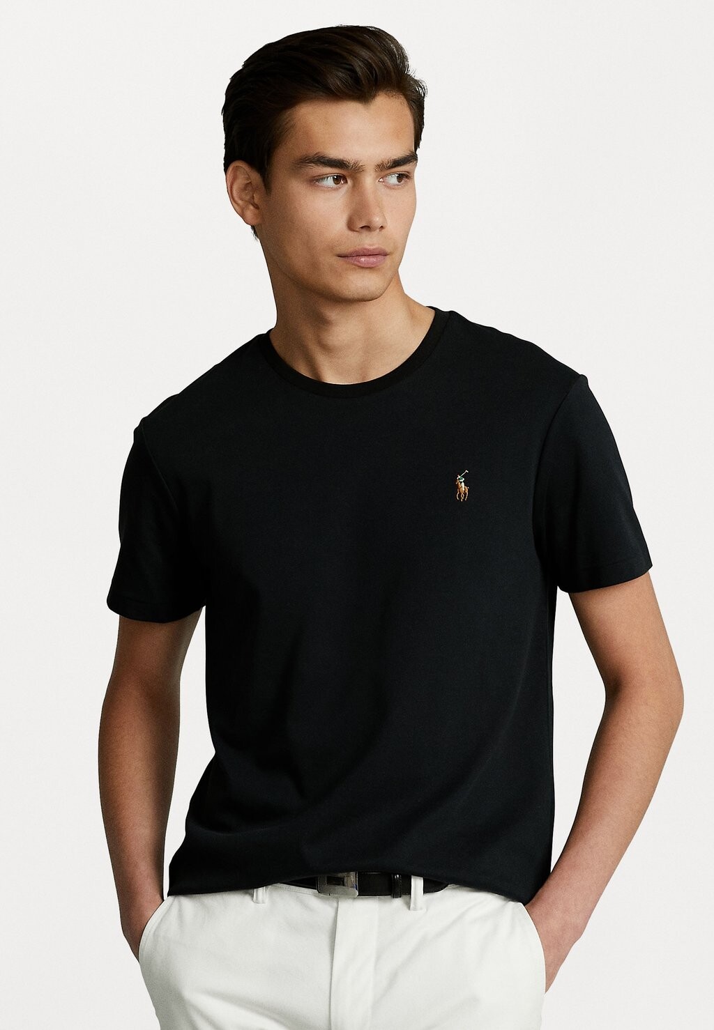 

Базовая футболка КОРОТКИЙ РУКАВ Polo Ralph Lauren, черный