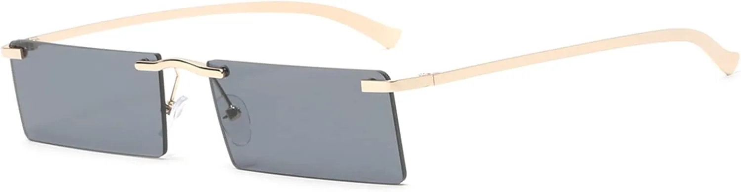 

Мужские спортивные солнцезащитные очки в маленькой квадратной оправе, для вождения, для активного отдыха, женские солнцезащитные очки для отпуска Generic, Black