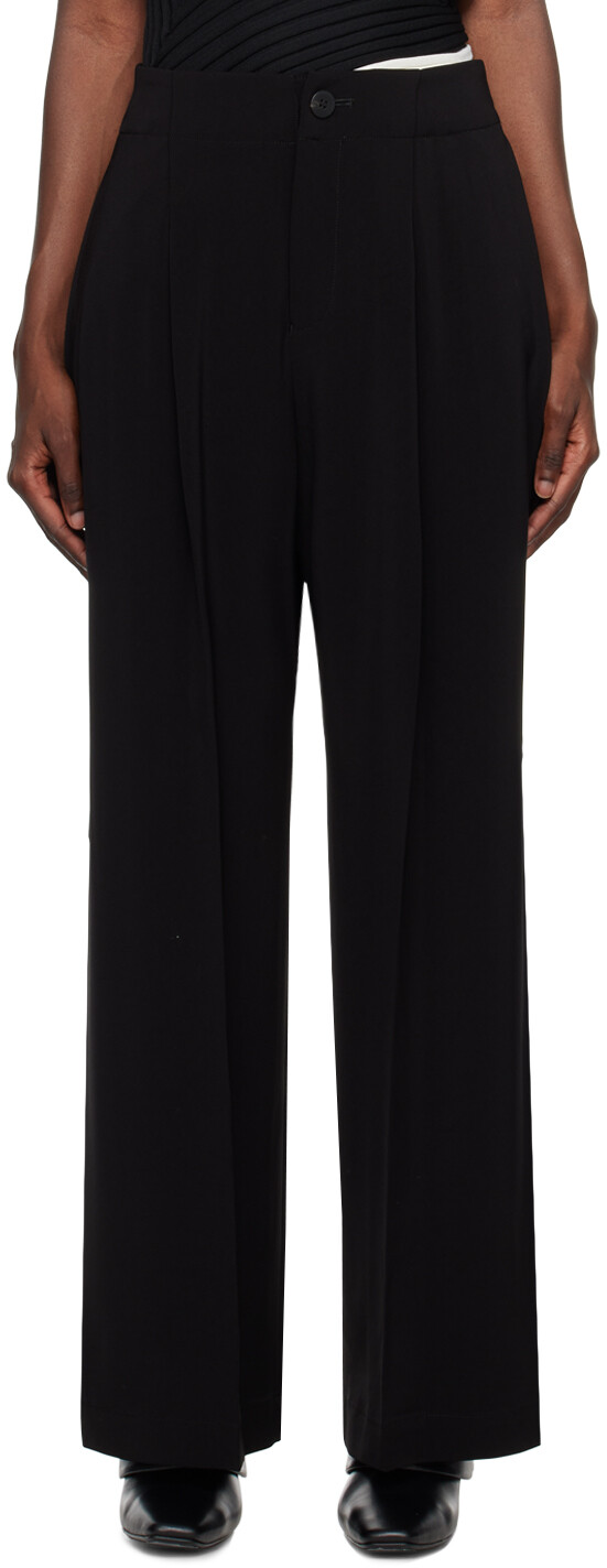 

Однотонные брюки Black Square One ISSEY MIYAKE