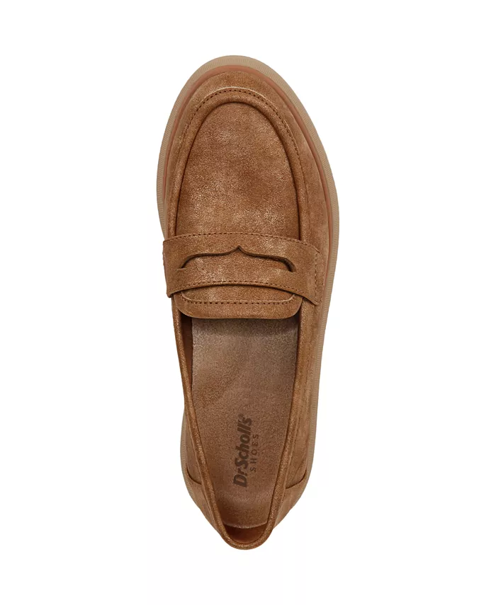 Женские лоферы Nice Day Max на платформе с массивной подошвой Dr. Scholl's, коричневый — фото 4