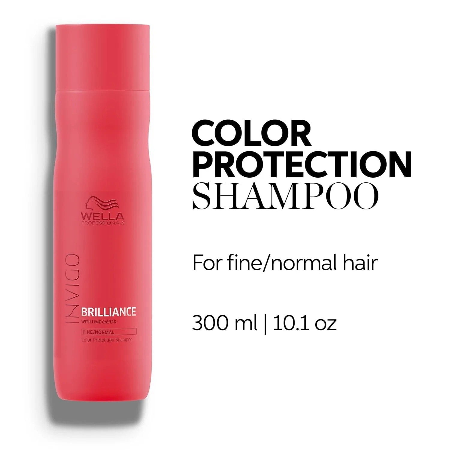 Wella Professionals Invigo Brilliance шампунь и кондиционер для тонких/нормальных окрашенных волос, защита цвета и яркость + EIMI Sugar Lift спрей для объема и естественного подъема, набор для ухода за волосами — фото 2