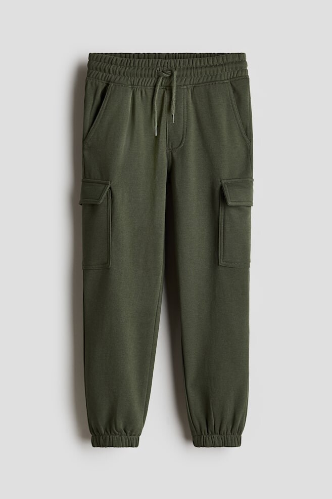 

Джоггеры-Карго H&M, зеленый