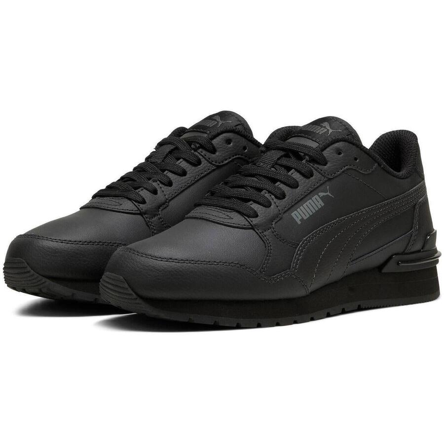 Кроссовки Puma St Runner V4 L Jr., чёрные, унисекс — фото 3