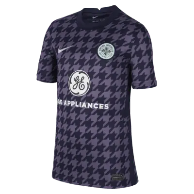 

Джерси Nike Racing Louisville FC 2023 Stadium Home, цвет Canyon Purple/Blackened Blue/Lavender Mist
