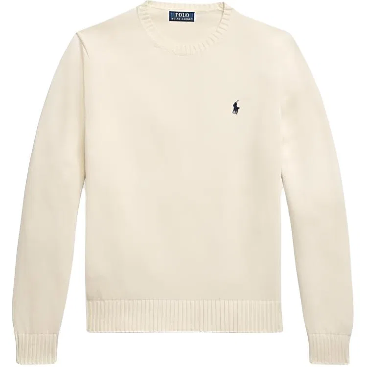 Джемпер с вышивкой пони Polo Polo Ralph Lauren, Cream