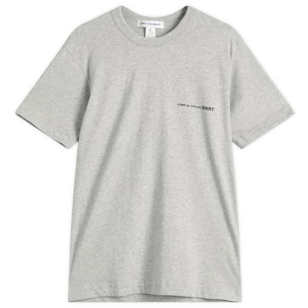 

Футболка с маленьким логотипом Comme Des Garçons Shirt, серый