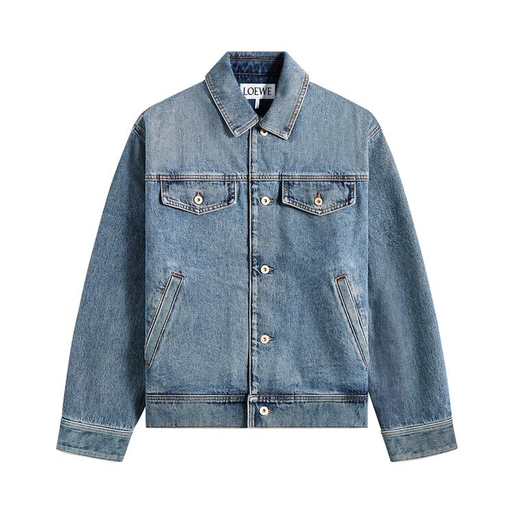 

Куртка Loewe Denim Jacket Blue, синий