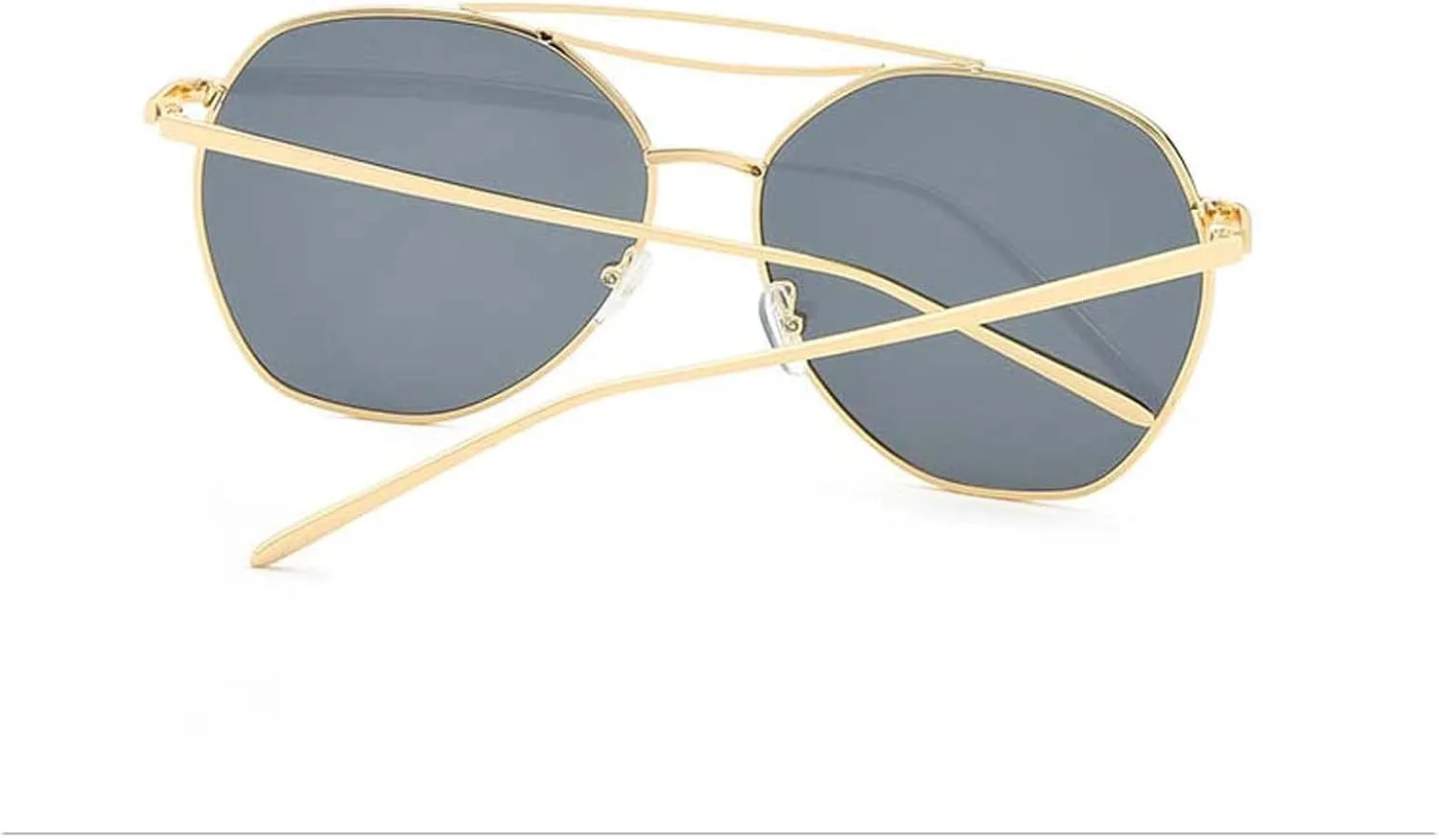 

Солнцезащитные очки XINXIN в ретро-стиле с крупной металлической оправой и многоугольными линзами, для улицы, фотосъемки, отдыха и пляжа (цвет: D, размер: средний), D