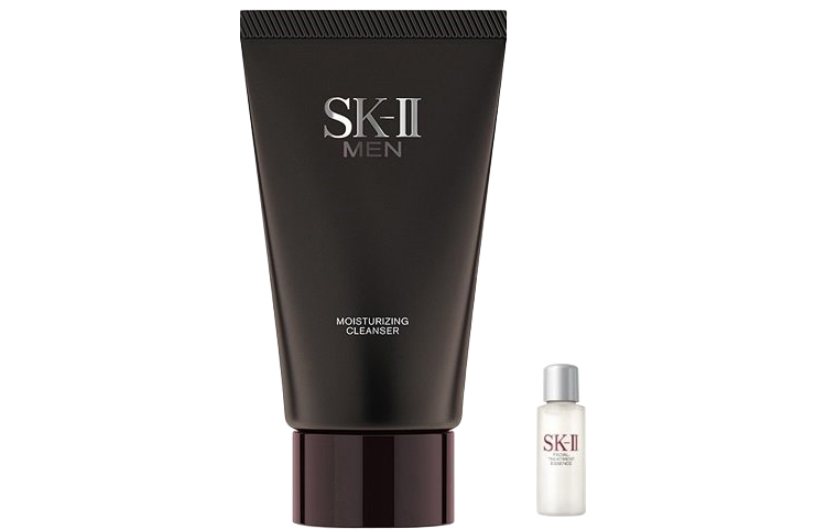 SK II Amino Acid очищающее средство, пенка для умывания и эссенция набор для ухода за кожей увлажняющий, питающий и очищающий 120г+10мл SK-II — фото 3