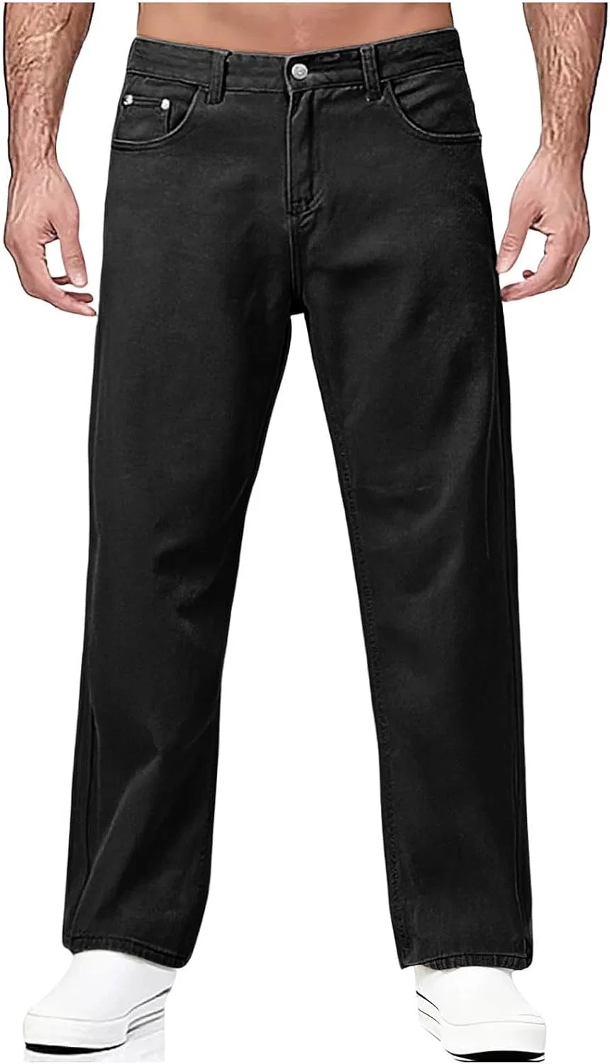 Джинсы широкие прямые, Y2K Skater Pant, C2-black