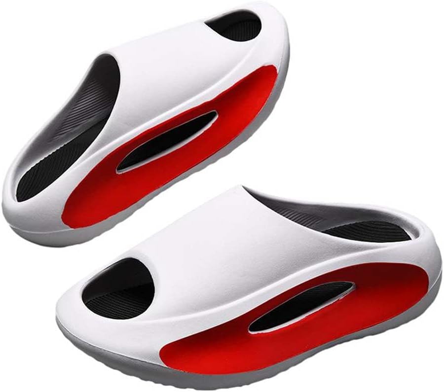 

Тапочки YCZHD для мужчин с подушечкой, Нескользящие шлепанцы для душа и ванной, Модные спортивные и повседневные пляжные тапочки, Тапочки с толстой подошвой (Размер: EU 42/43, Цвет: белый)