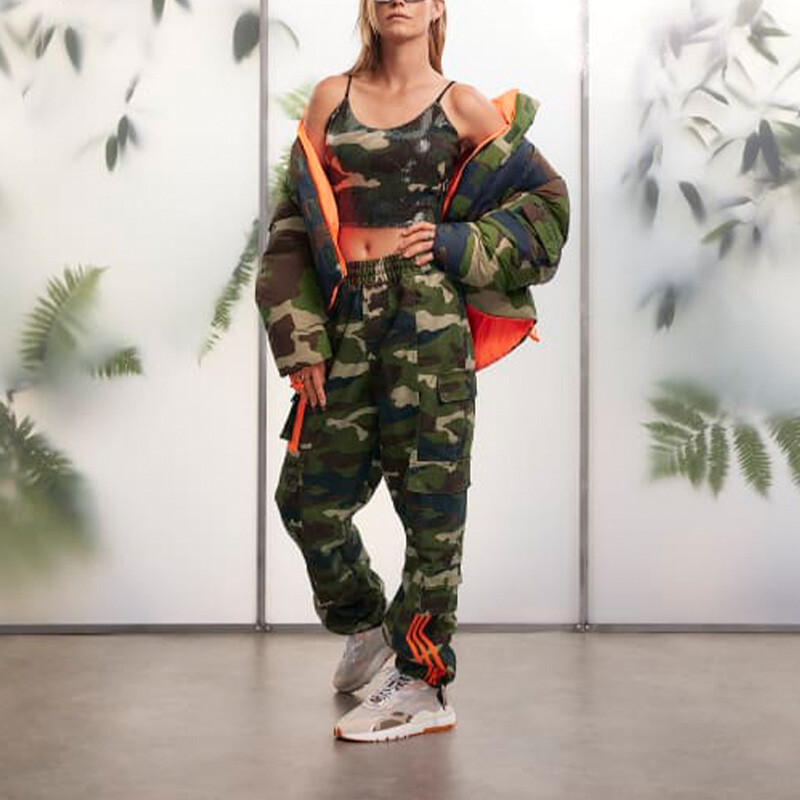 Пуховик Adidas x Ivy Park, зеленый — фото 2