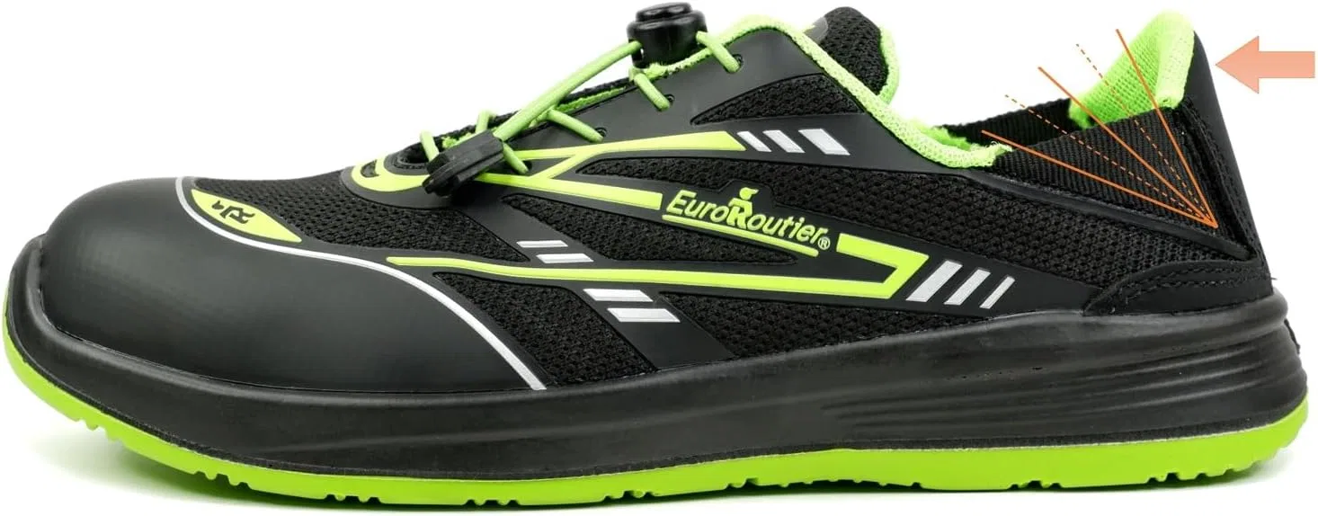 Тапочки EuroRoutier Hybrid Tech S1 SRC, защитная обувь, Green