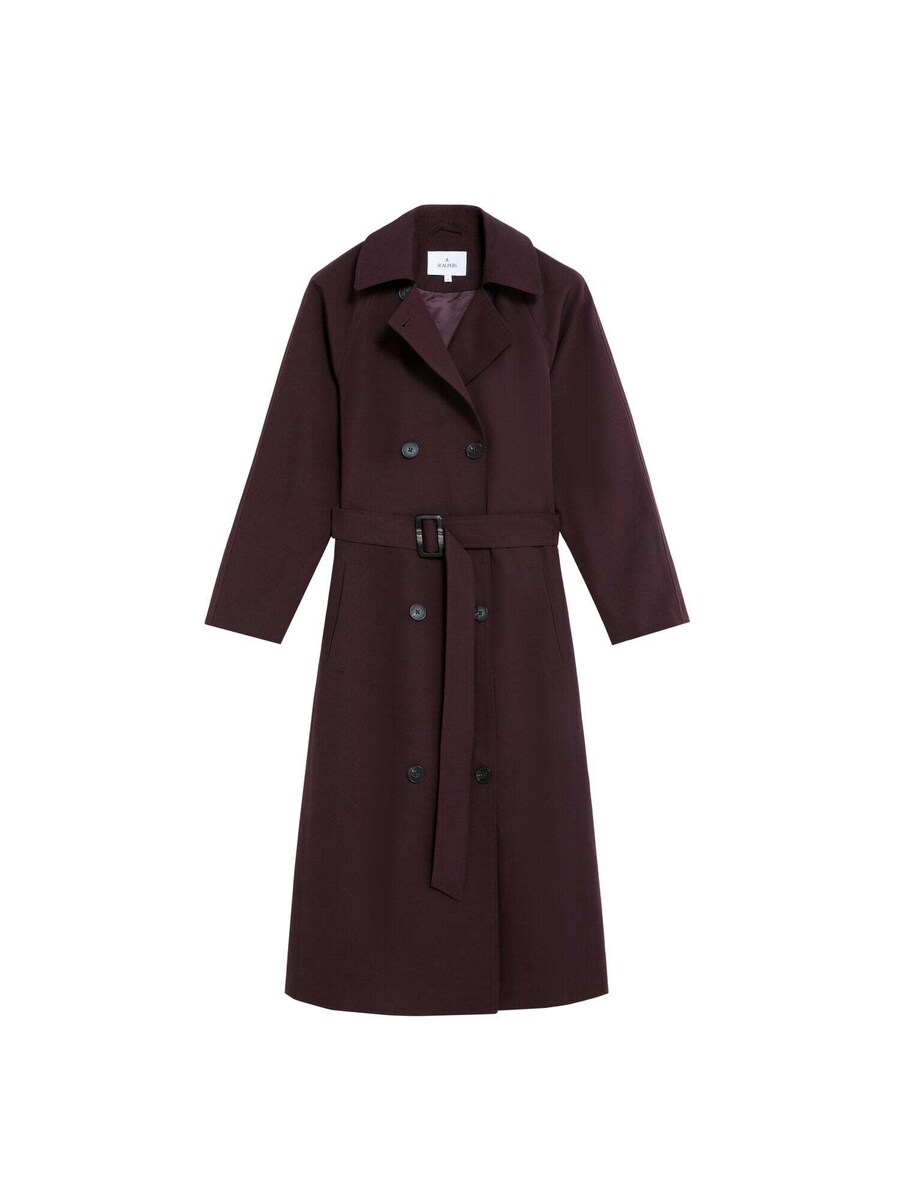 

Пальто межсезонное Scalpers, бургундия