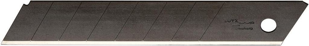 

Лезвия отламывающиеся черные 18мм дозатор 50 штук LUTZ BLADES No Name