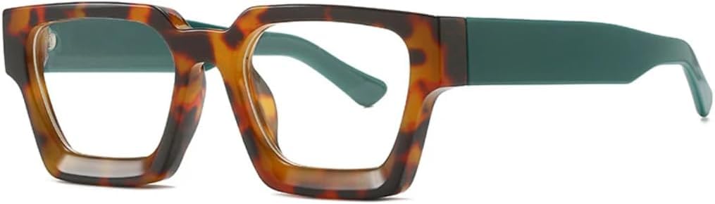 

Солнцезащитные очки с защитой UV400 | Панк, маленькие, с разноцветными линзами | для женщин и мужчин, для занятий спортом на открытом воздухе и вождения DSVIGF, Leopard Clear