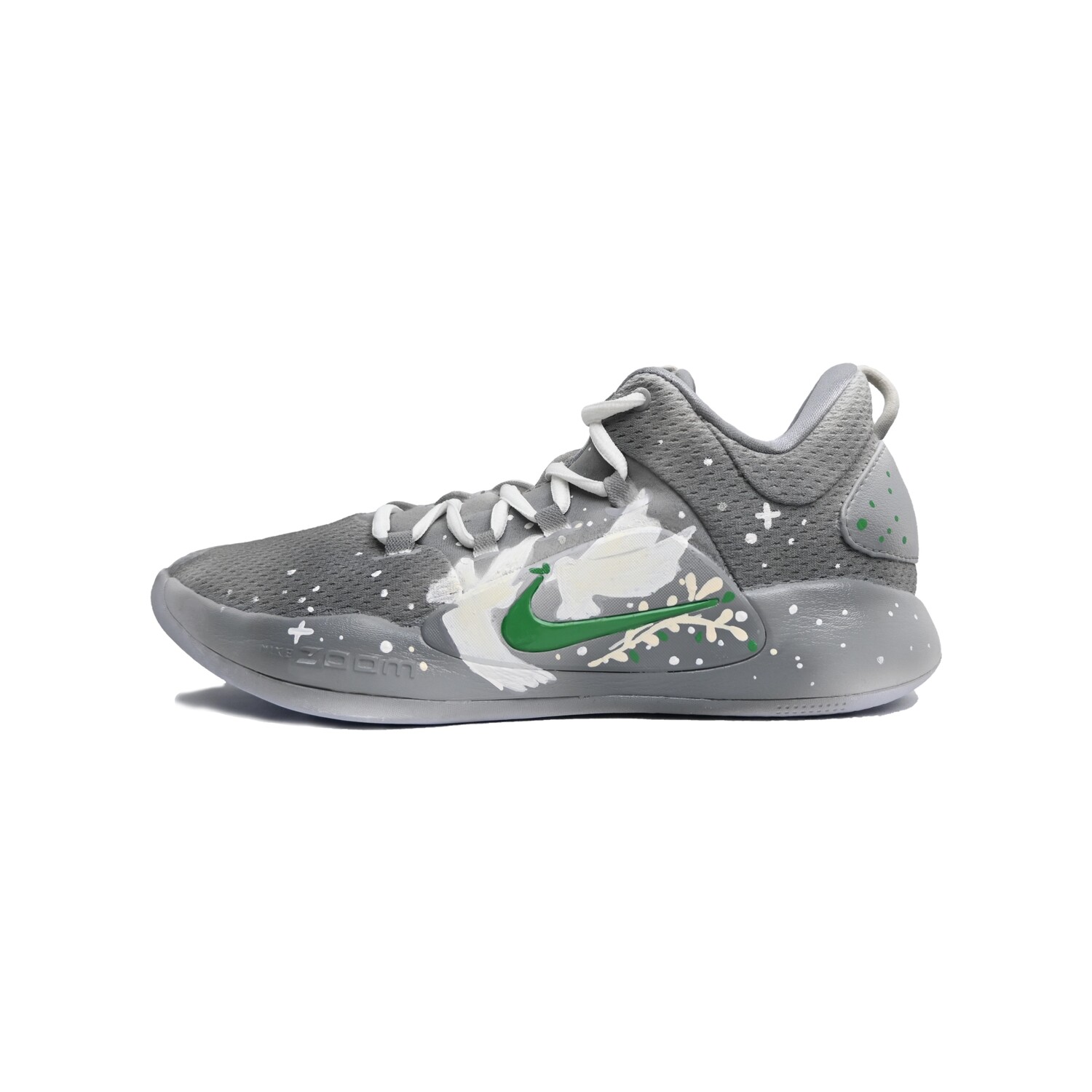 

Баскетбольные кроссовки Hyperdunk X мужские с низким верхом серые/белые Nike