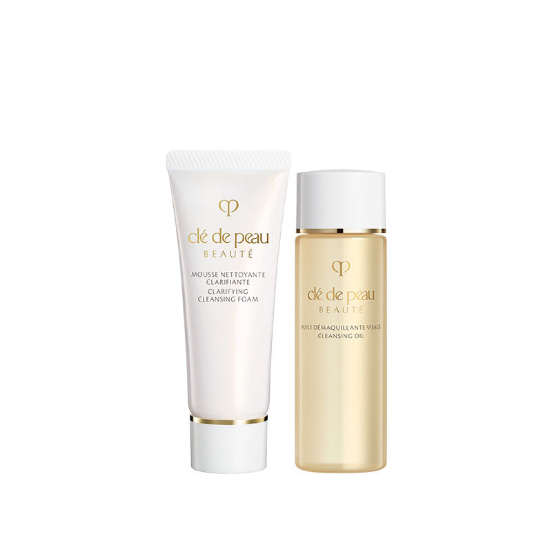 Набор пробников Pure Cleanser очищающее масло для лица увлажняющее очищение Clé De Peau Beauté, [trial]moisturizing cleanser 20ml+cleansing oil 20ml — фото 4