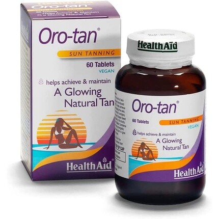 

Оротан для загара 60 таблеток, Healthaid