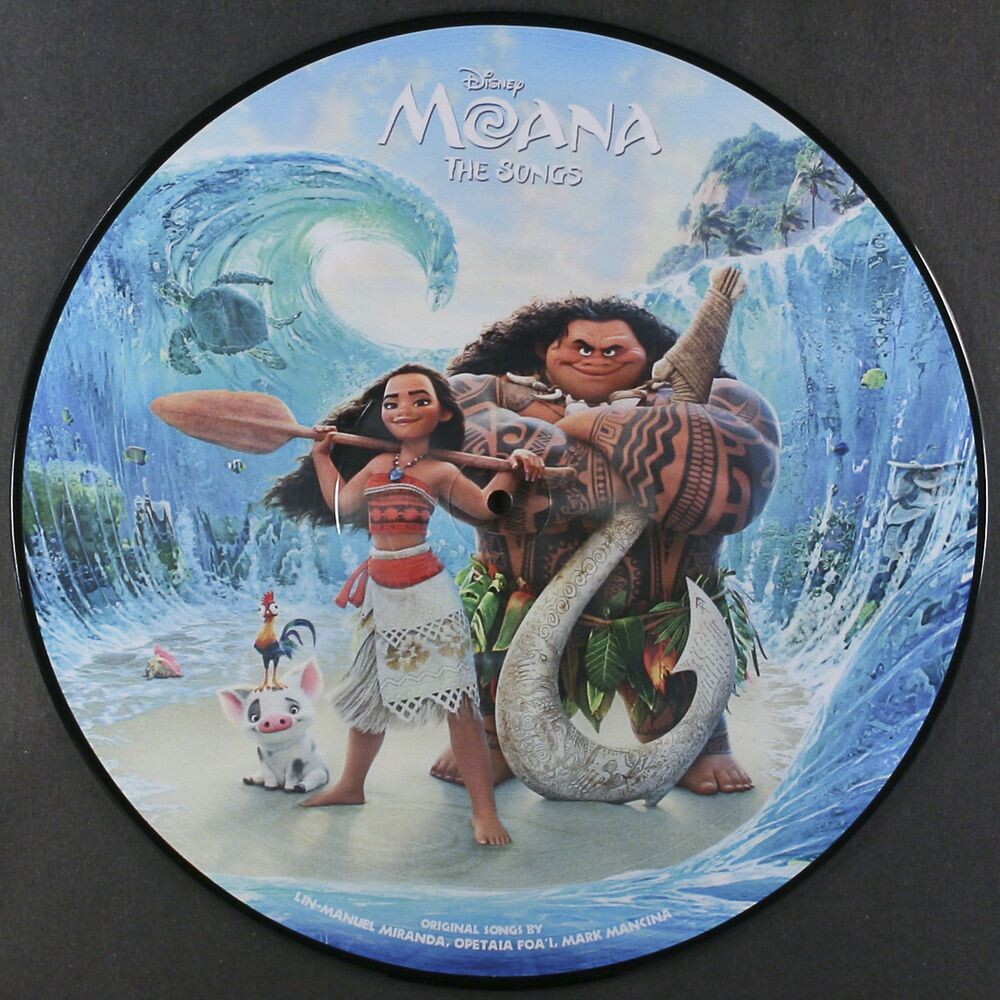 

Виниловая пластинка LP Moana: The Songs [Picture Disc) - Lin-Manuel Miranda, Opetaia Foa'i, Mark Mancina