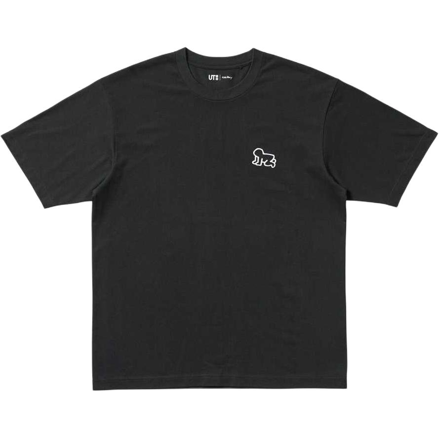 

UNIQLO Футболка Keith Haring SS25 Unisex Black, Черный, UNIQLO Футболка Keith Haring SS25 Unisex Black