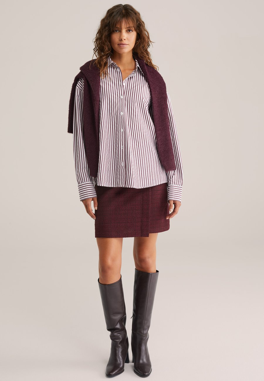 

Юбка WE Fashion Wrap skirt, Aubergine/Mottled Dark Purple