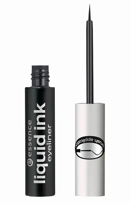 

Подводка для глаз с тонким аппликатором Liquid Ink Eyeliner Essence, 1 UD