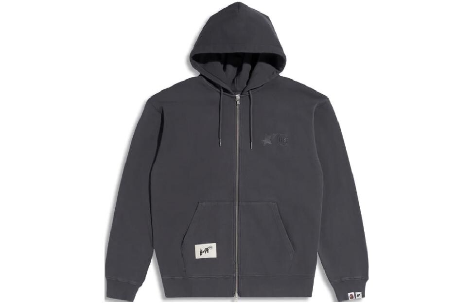 

Толстовка с капюшоном BAPE X Highsnobiety на молнии A Bathing Ape, бежевый