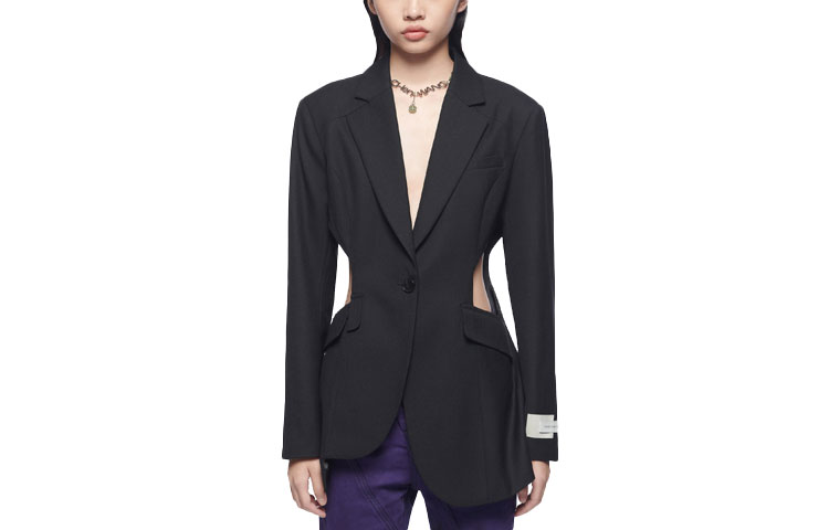 

Feng Chen Wang Женский деловой костюм черный, Black