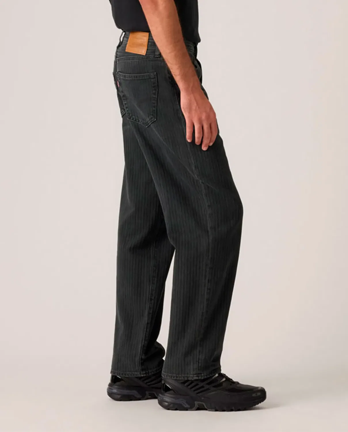 Мужские джинсы свободного кроя 568 Loose Straight Levi's, Gris Oscuro — фото 4