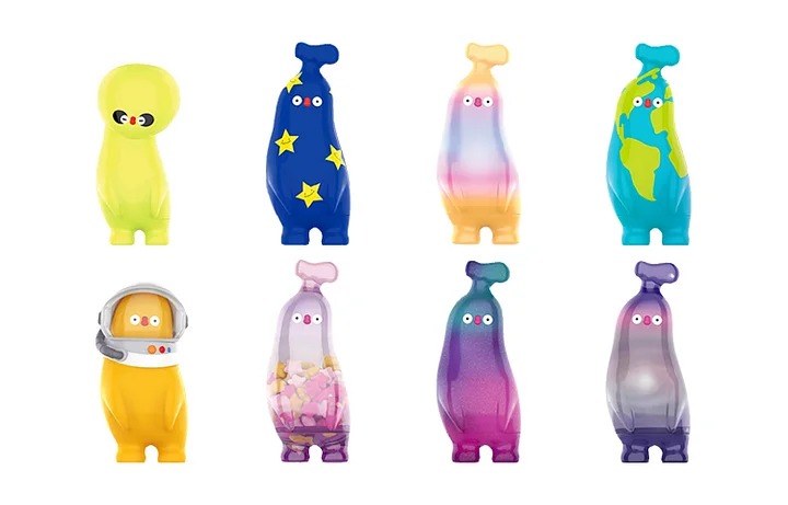 

Фигурки Pop Mart Flabjacks Banana Boo Fantastic Galactic Series (две рандомные фигурки)
